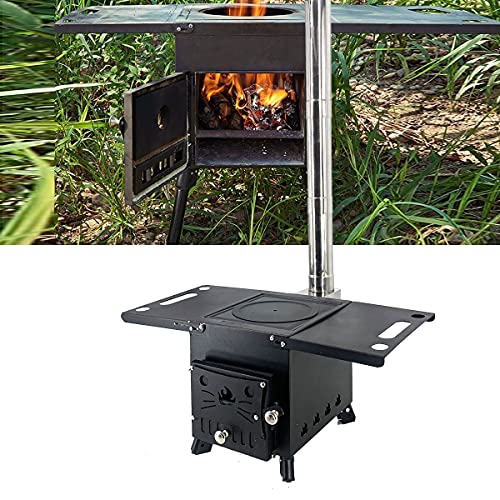 Tragbarer Holzofen für Camping und Outdoor-Aktivitäten