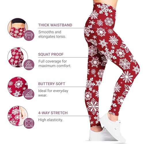 Image of SATINA High Waisted Leggings for Women - Comfortable and Stretchy in Versatile Sizes and Colors