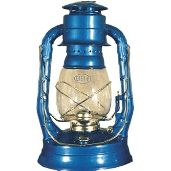 Amazon Com Dietz 8 Air Pilot Brass Trim Oil Lantern Blue Decorative Lighting Garden Outdoor