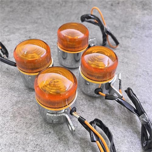 Clignotants Moto pour Remplacer Feux Cassés Honda Dax ST50 Z50 Chaly Indicateurs Prêts à Poser