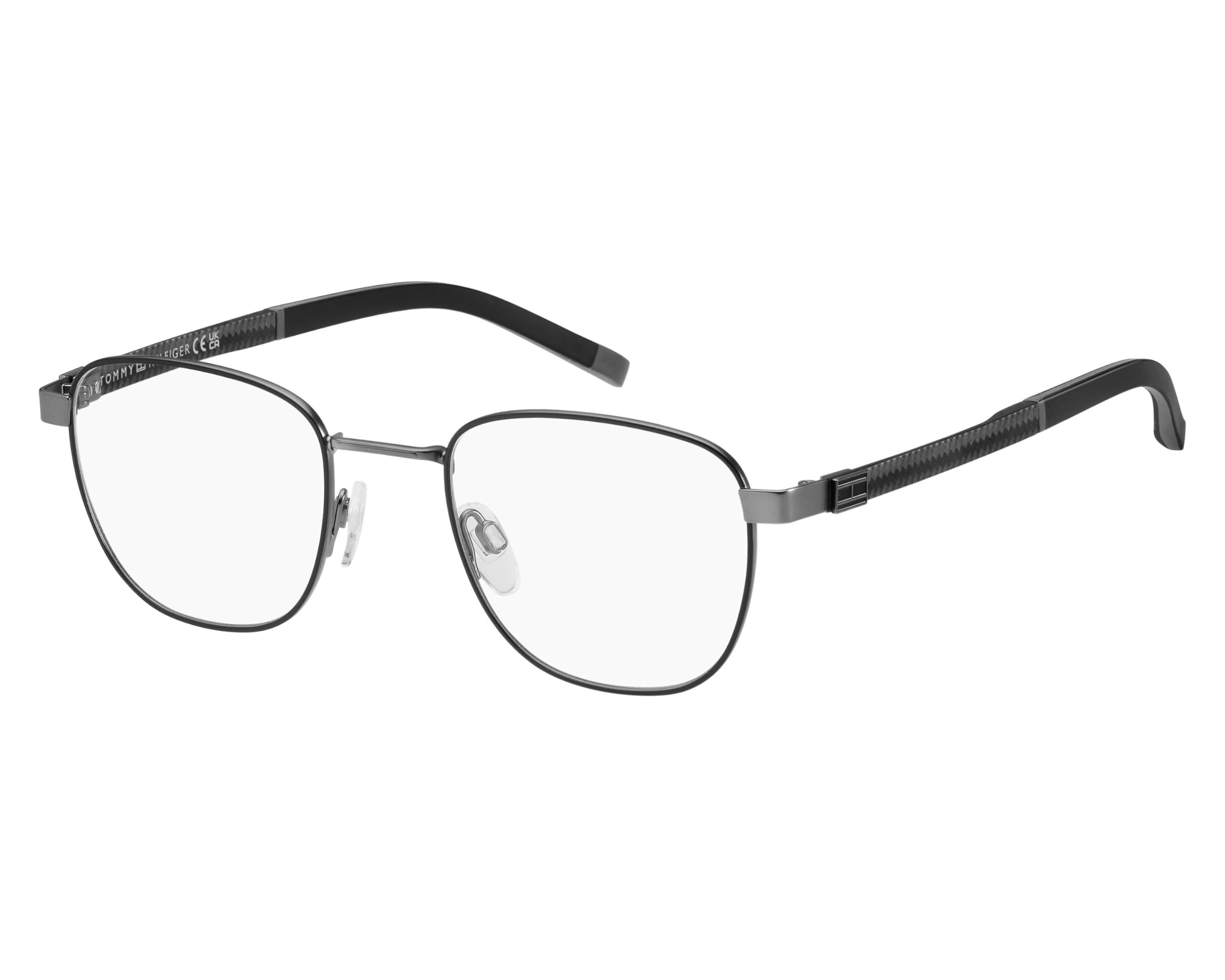 Lunettes de Vue TOMMY HILFIGER TH 2140 TI7 MATTE BLACK RUTHENIUM 48/21/145 Homme