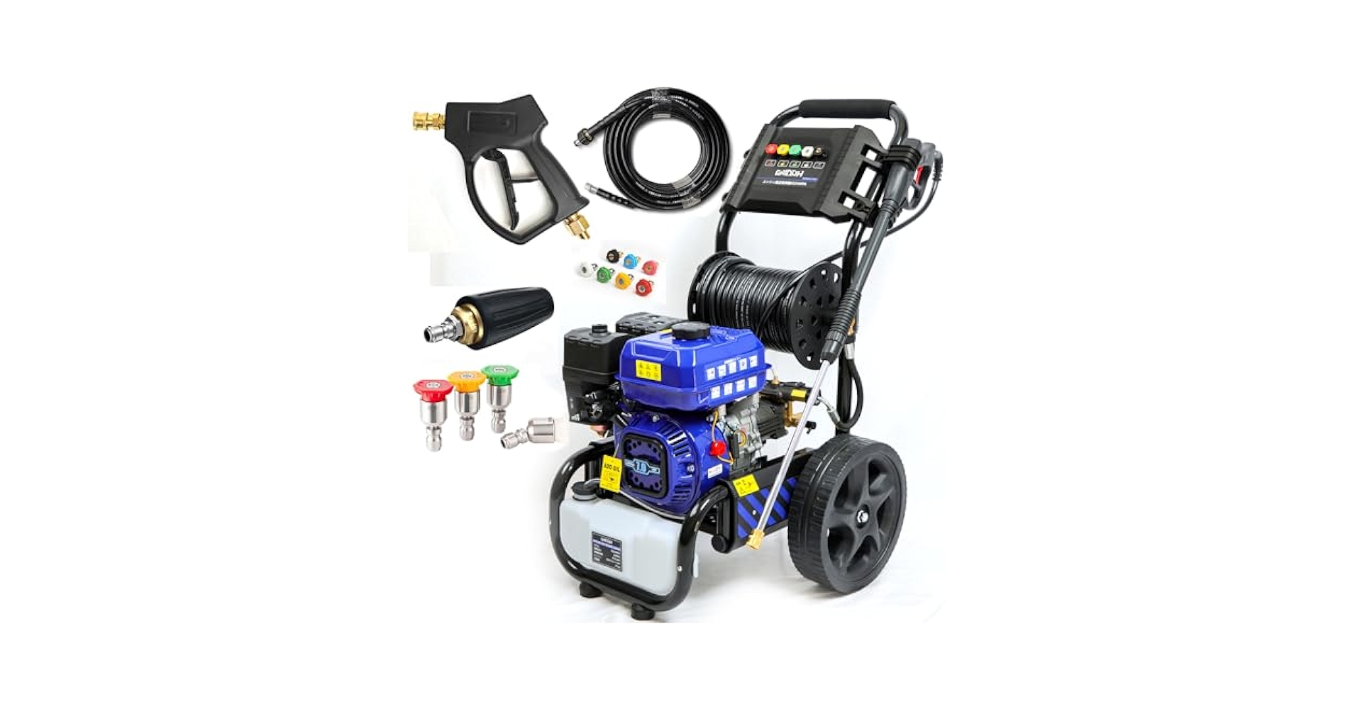 Gaidohエンジン式高圧洗浄機 24MPAガソリンエンジン7.0馬力 純銅製 Amazon | Gaidohエンジン式高圧洗浄機 24MPAガソリンエンジン7.0