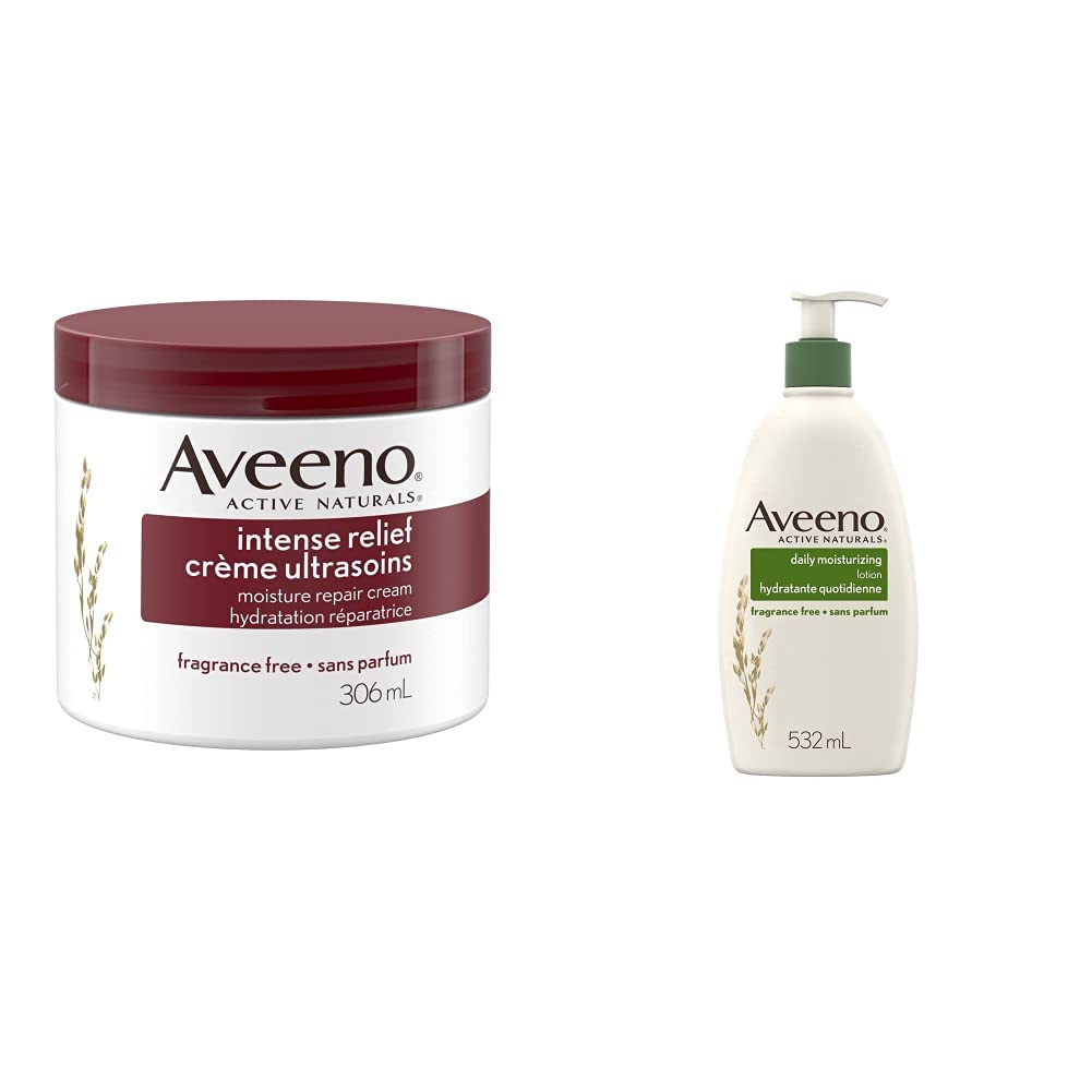 Aveeno Intense Relief Moisture Repair Cream (306 mL) + Aveeno