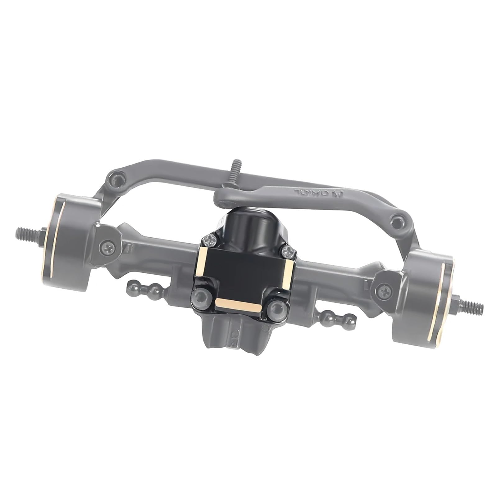 Per Axial Scx30 Per Bronco Per Wrangler Per Jlu Rc Auto Parti Aggiornamento Nero Ottone Anteriore Asse Posteriore Pesi Della Copertura Ricambi Modellini RC