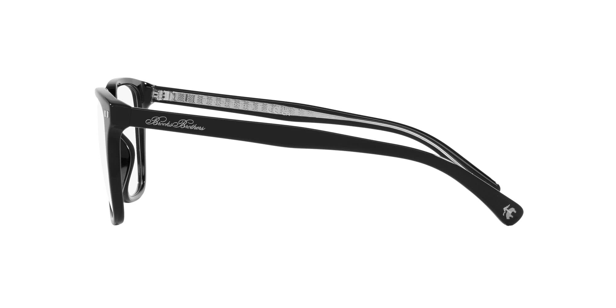 Brooks Brothers Męskie kwadratowe oprawki na okulary korekcyjne Bb2058