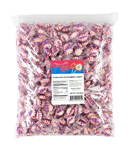 Starlight Peppermint Candy Bulk Mints Approx. 400 Pieces 5Lb #TOP15