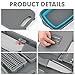 Camping Cutting Board, HI NINGER Collapsible Chopping Board with Colander, 9-In-1 Multi Chopping Board Kitchen Vegetable Washing Basket for Camper,Camping Gifts Camping Accessories for RV Campers