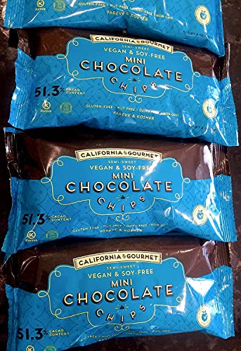 51.3% Cocoa Vegan Chocolate Chips Soy Free Dairy...