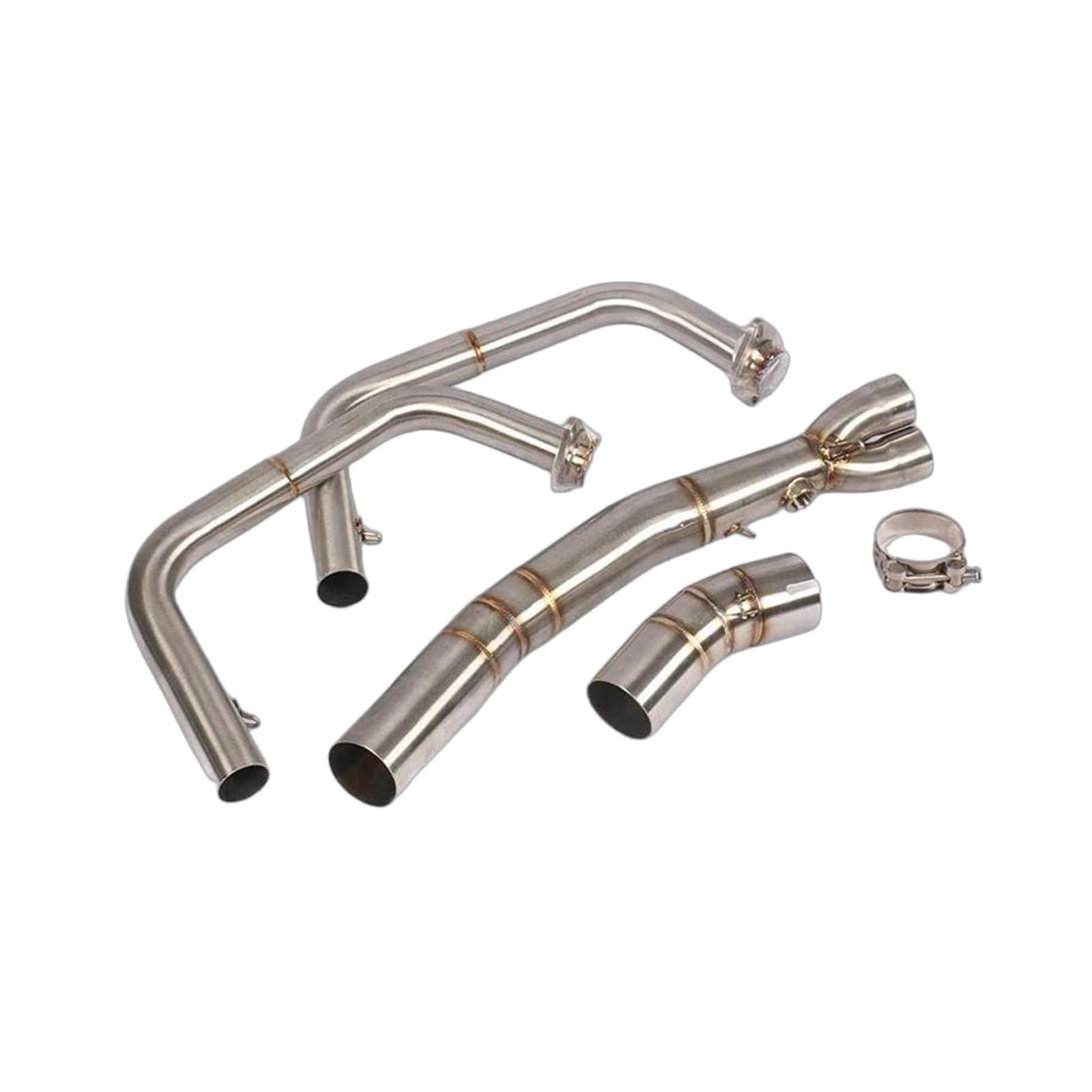 de Para Escape Completo con Tubo Enlace Delantero-Medio para Moto Para Ninja 400 Z400 Z250 Para 250 2017-2022 Slip On Slip on moto