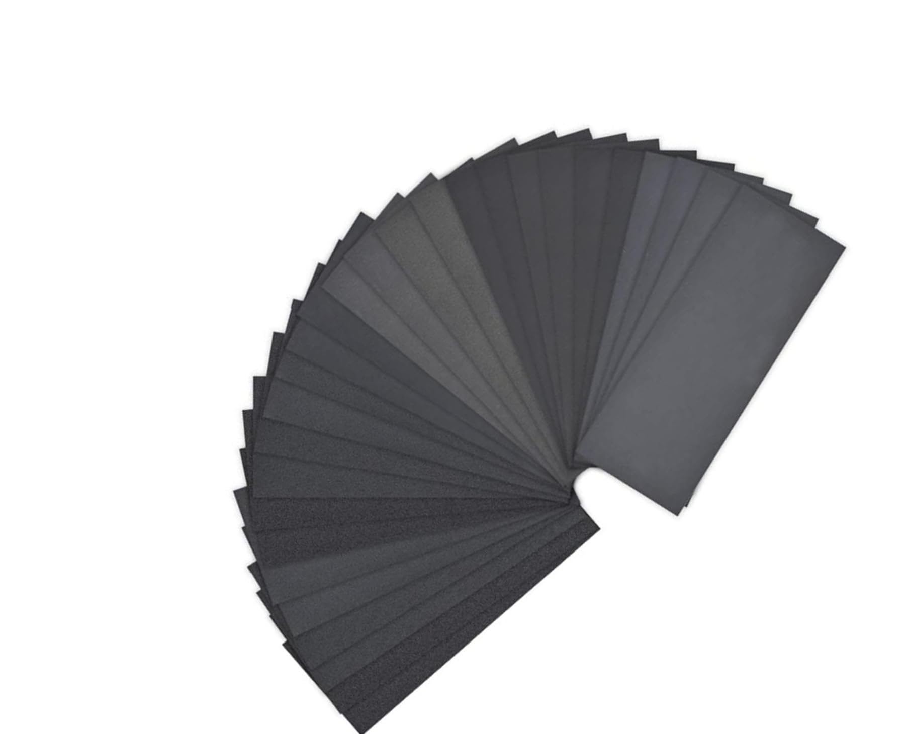 70 hojas de papel de lija húmedo/seco, grano extrafino de 600 a 2500 for pulir madera, metal, vidrio y cerámica