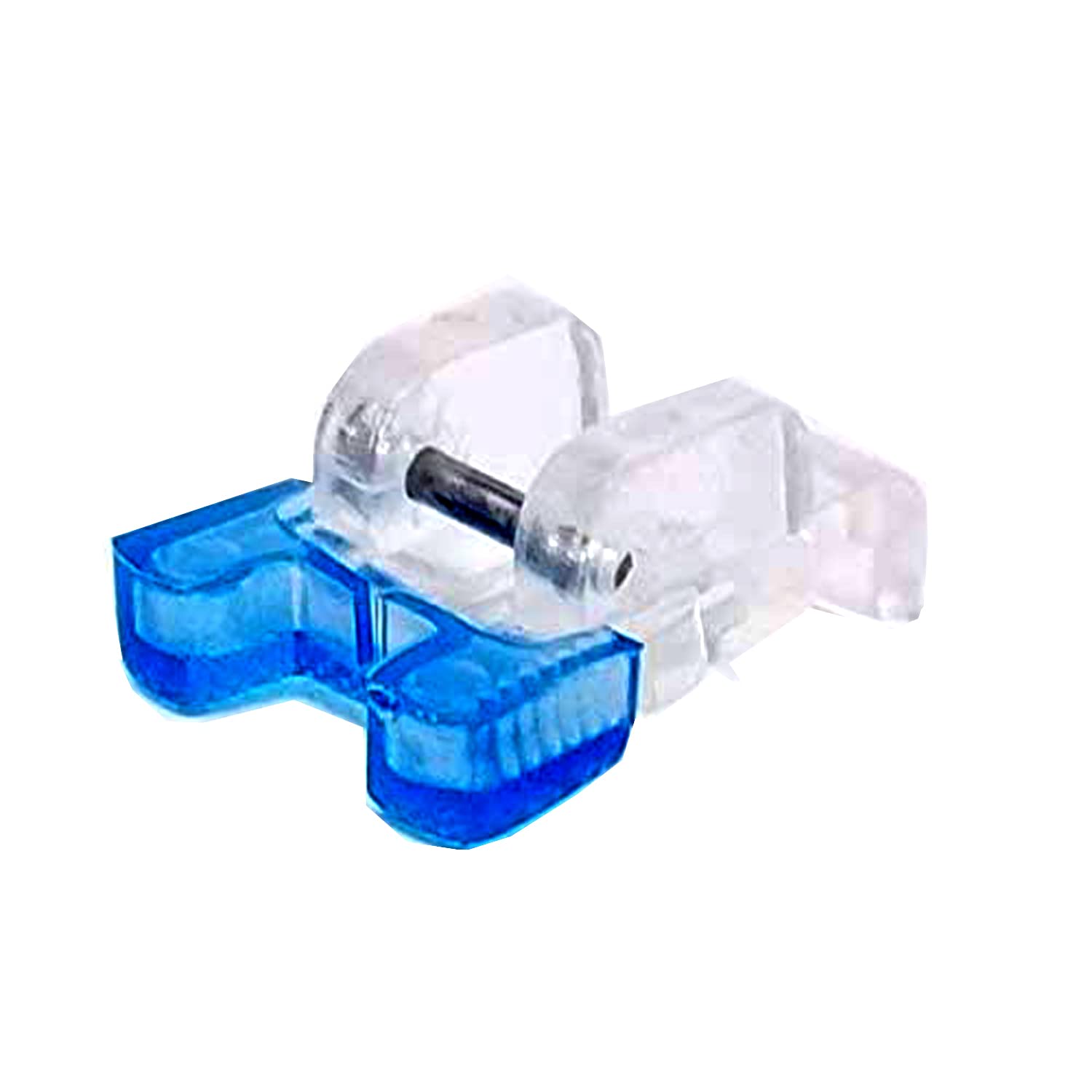 Jasol Button Stitch Plastic Foot Stitch for All Automatic Sewing Machines Snap On Button Presser Foot Suitable for Singer Usha Brother Pack of 1 (Blue Color) — Amazon image 4