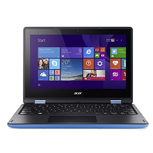 Bild zu acer Aspire R3-131T-C122 29,4 cm (11,6 Zoll HD) Notebook (Intel Celeron N3050, 2,1GHz, 2GB RAM, 32GB eMMC, Intel HD Graphics, Touchscreen, Win 8.1) blau/schwarz