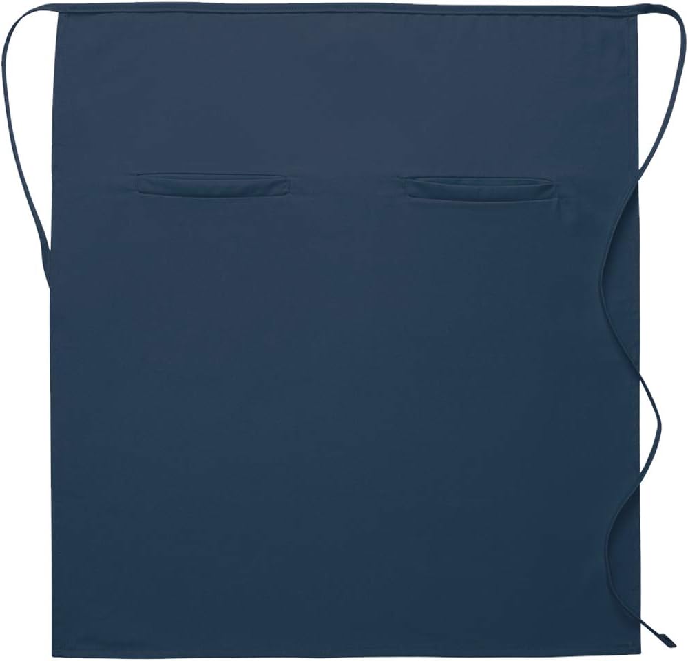 DayStar Apparel 120-2I Double Inset Pocket Full Bistro Apron