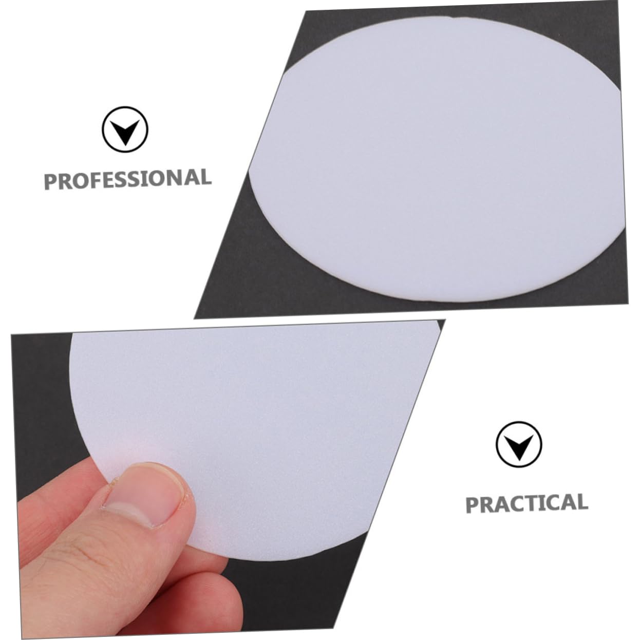 Gadpiparty 190mm Anti- Spotlight Lampshade Diffuser Pleated Ceiling Light Diffuser for