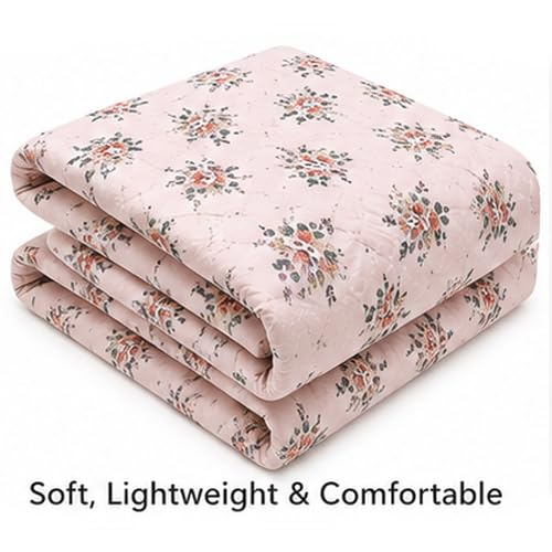 Image of Warmland Presents Super Soft 220 GSM Reversible Comforter for King Size Double Bed - Beige