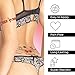 8 Extra Large Sexy Naughty Temporary Tattoos for Women Ladies - Adult Fun for Lower Back Legs Arms Stomach