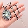 Natuursteen Amethists Ketting Exquisite Malachite Crystal Ketting Mode Vrouwen Hangers Ketting-Abalone