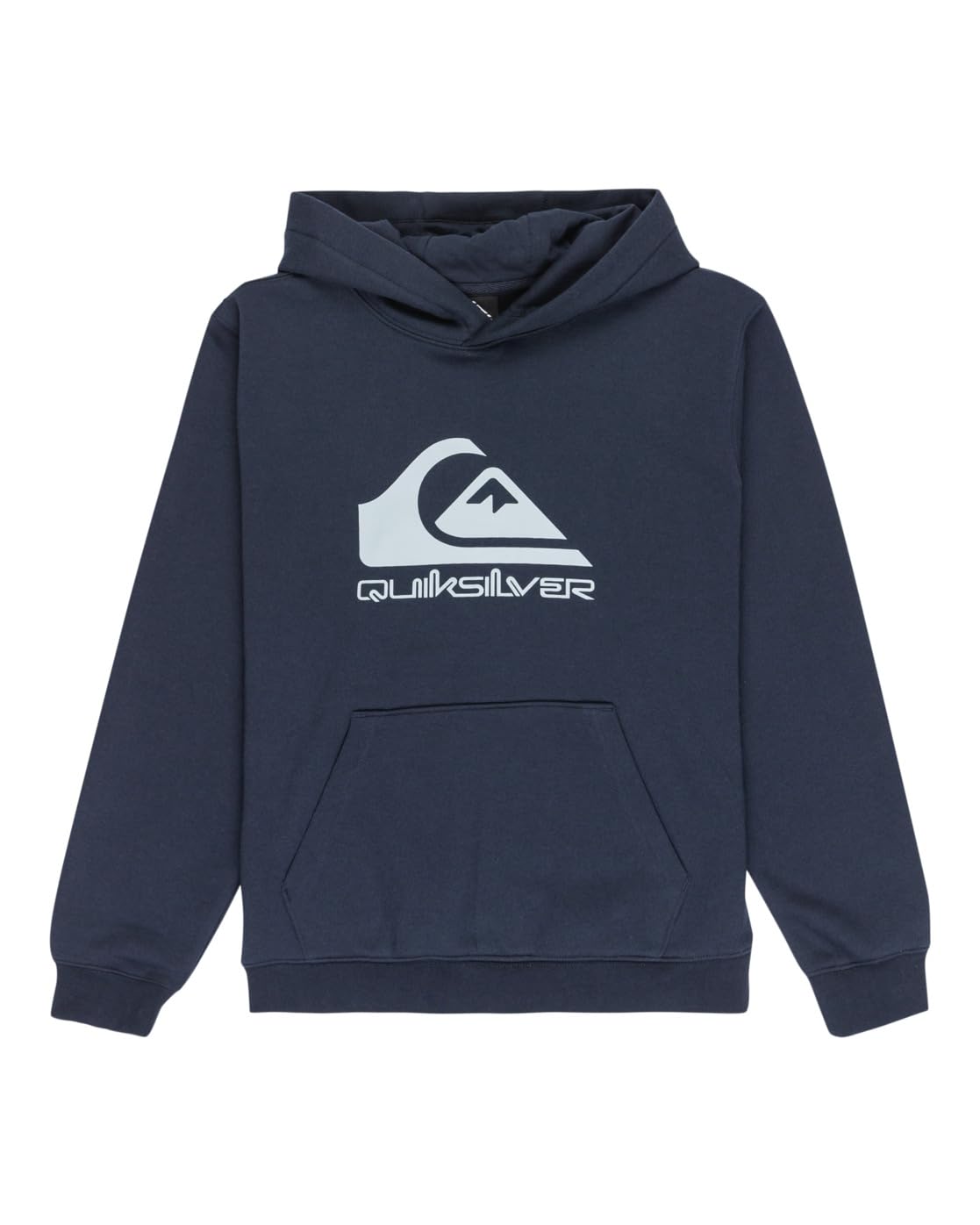 Quiksilver Pull en Polaire COMP Logo Hoodie Kids Garçon 8-​16 Ans Noir 10