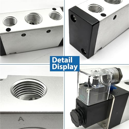 Contrôleur de vannes 5/2 stable et solénoïde air 4V210-08 - 6