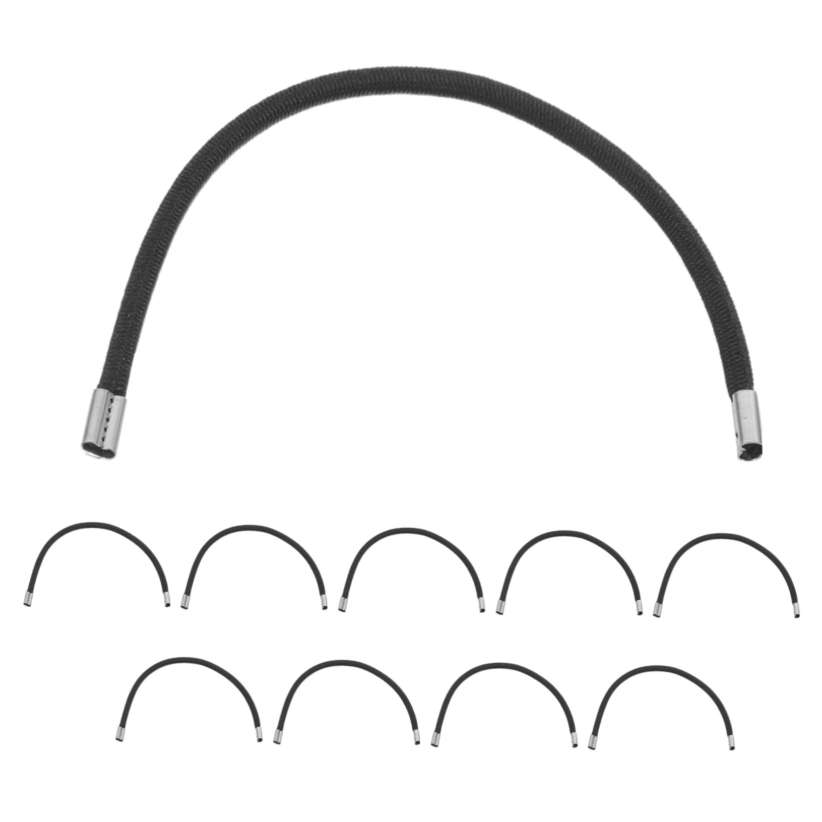 Milisten 10pcs Vibration Microphone Shock Mount Bands Elastic Rubber Rings for Noise Isolation and Audio Recordings Easy Installation for Condenser Mic Holder