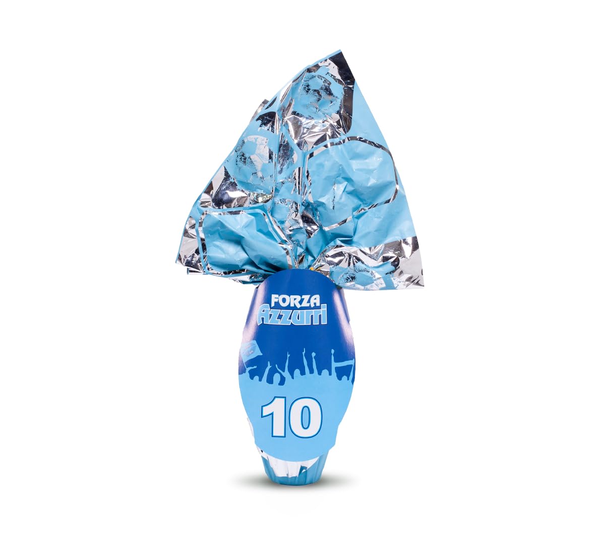 UOVA DI PASQUA DA 150gr + PALLONE DA CALCIO MIS. N.5 + OROLOGIO CIUKO - FORZA AZZURRI