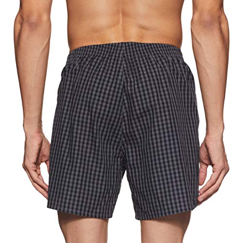 Image of Amazon Brand - House & Shields Men's Cotton Regular Boxer Shorts