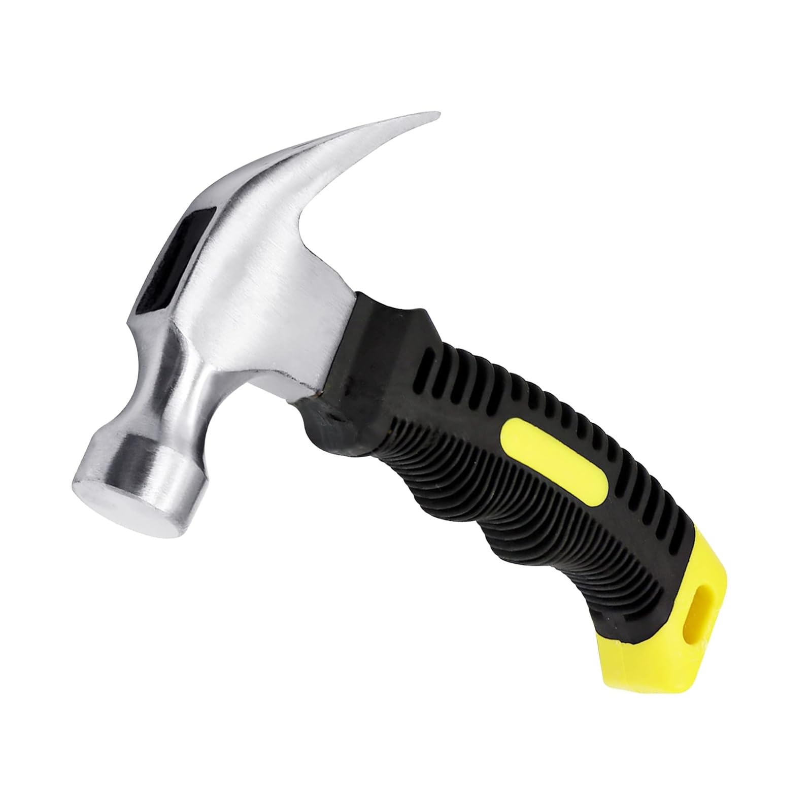 Stainless Steel Mini Claw Hammer Non-Slip Stubby Claw Hammer Useful Durable Small Stubby Hammer Mini Camping Hammer for Indoor Outdoor Using