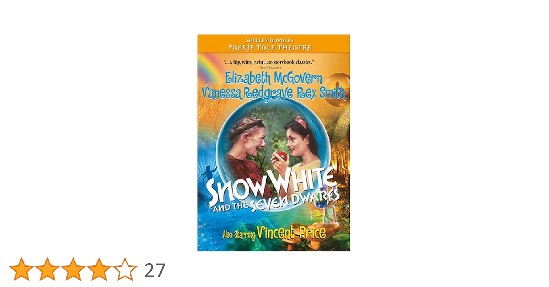 その他 Faerie Tale Theatre:  White &amp; The Seven Dwarfs [DVD] Faerie Tale Theatre Snow White And The Seven Dwarfs DVD 4y