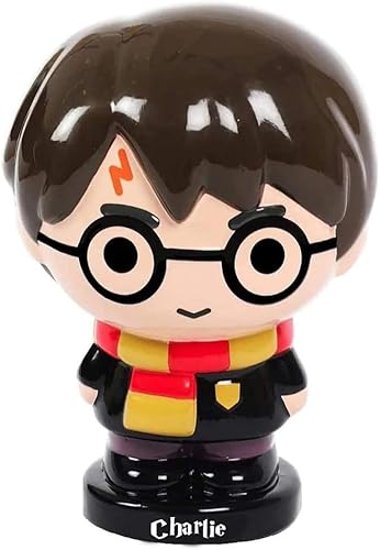 Harry Potter Bank personalizado, con licencia oficial, recuerdo de banco de colección de monedas de dinero con nombre personalizado
