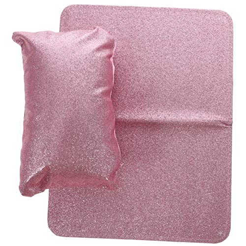 Healeved 1セット手枕 美甲用アームレストとテーブルマット付き ネイルアー