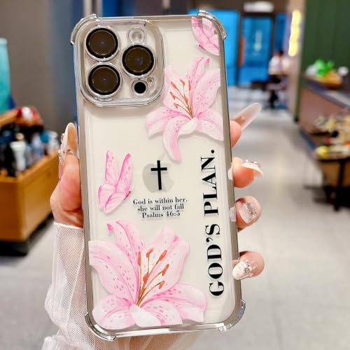 Coque iPhone 15 Pro Max Plan de Dieu en silicone pour lycéenne
