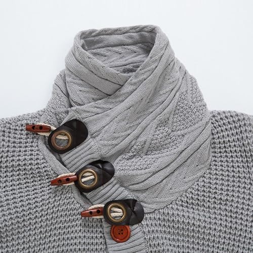 Mens Casual Shawl Collar Slim Fit Cardigan Sweaters Cable Knit Cardigan Sweaters for Men3