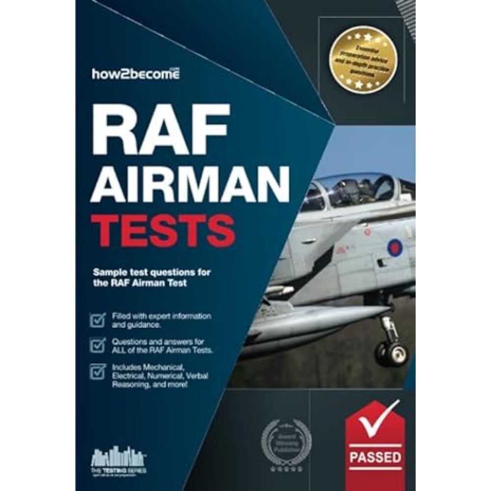 RAF Airman Tests: Sample test questions for the RAF Airman Test: 1 (Testing Series) Paperback – 15 Oct. 2016
