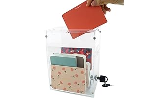 Wall-Mounted Acrylic Donation Box for Fundraising