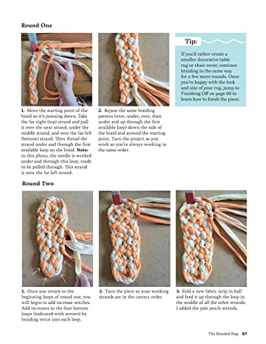 image for Fox Chapel Publishing Easy, Beautiful Handmade Rag Rugs: 12 Step-By-St