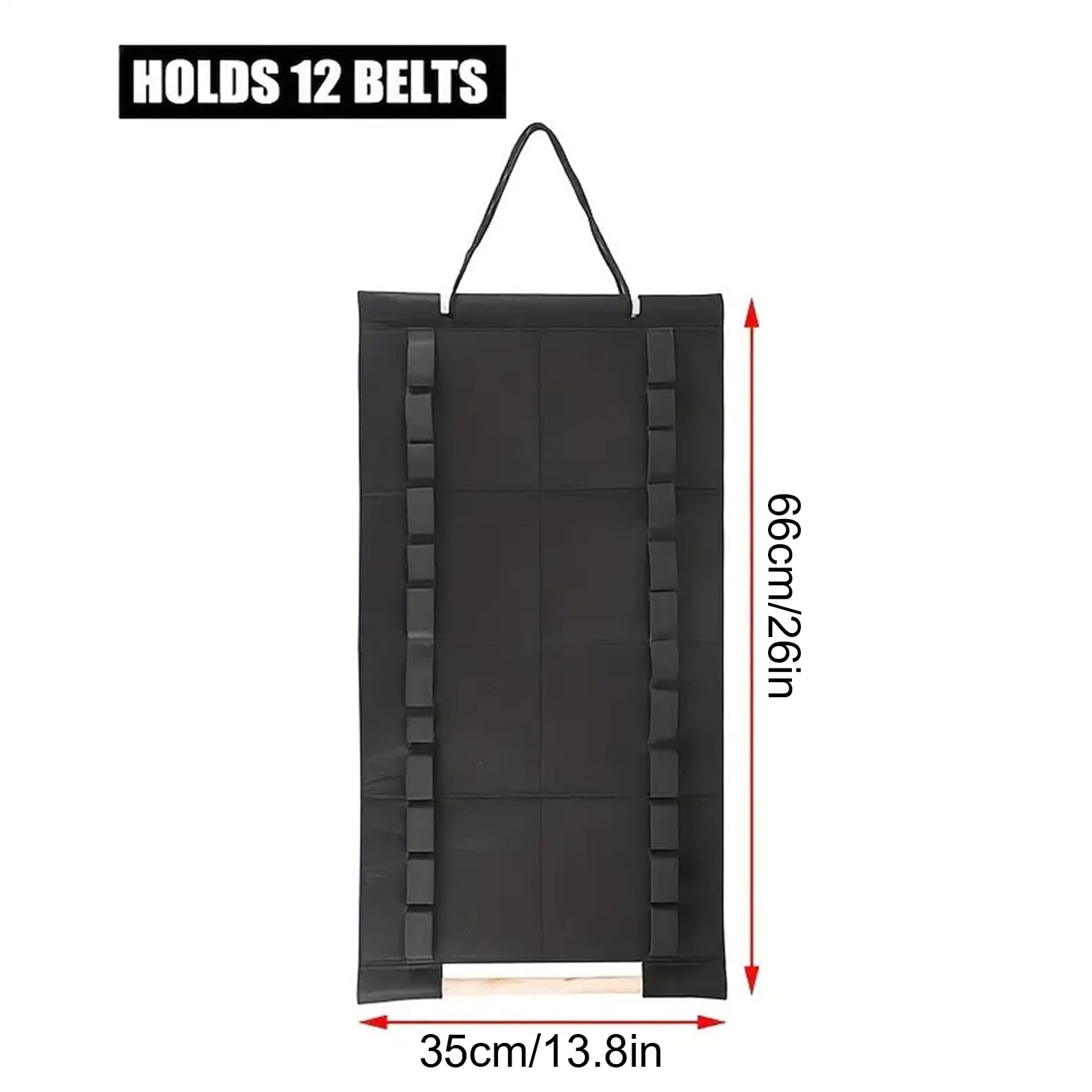 Expositor para Cinturones de Artes Marciales - Organizador de Fieltro para Cinturones de Jujutsu - Estante De Almacenamiento De Pared, Accesorios Para Artes Marciales En Puertas De Armario Y Dormitori