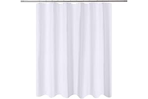 N&Y HOME Short Fabric Shower Curtain Liner