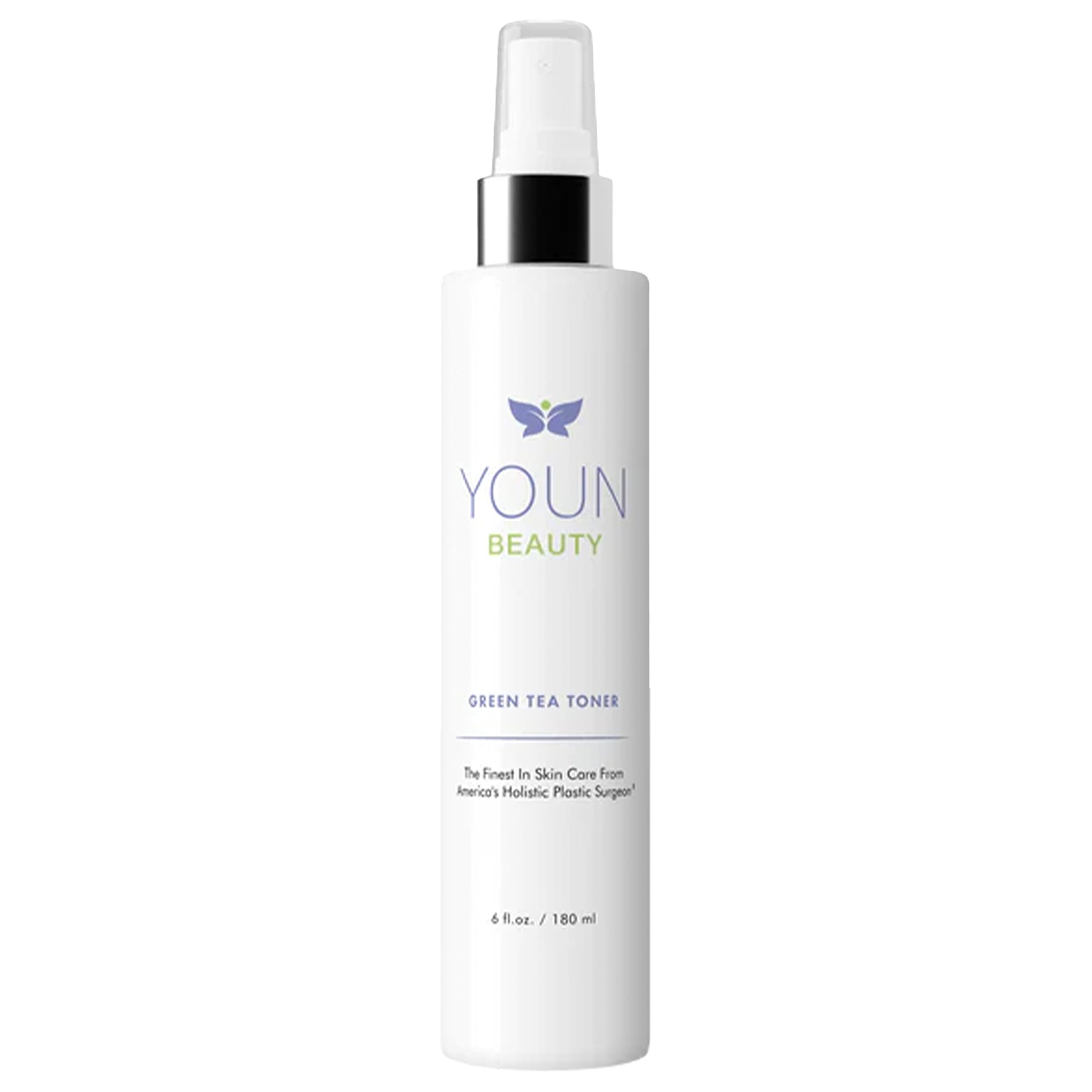 YOUN Beauty Green Tea Toner Face Mist Spray | Alcohol-Free, pH-Balancing & Hydrating Toner with Green Tea and Chamomile Extracts by Dr. Anthony Youn (180ml)