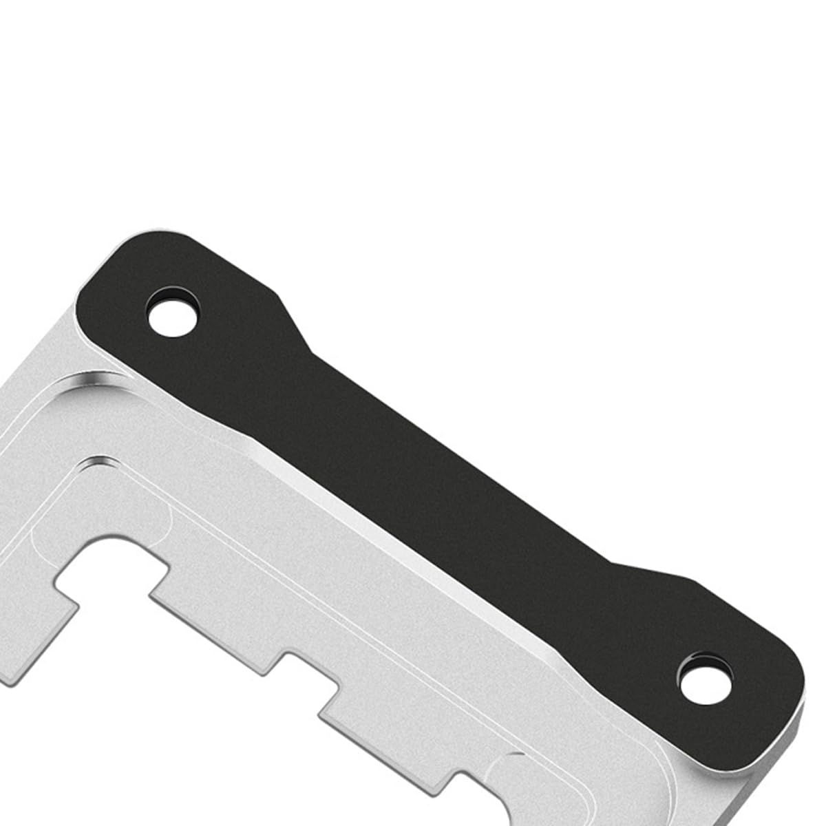 Alide Supporto CPU AM5, staffa non-cedimento, telaio di fissaggio in lega di alluminio, 69x53 mm, argento