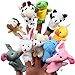 Produktbild Retoo Fingerpuppen Set 10-TLG Finger Plüschtier Mitgebsel Kindergeburstagen Gastgeschenke für Kinderparty, Stuffer für Ostereier Mehrfarbig Ideales Baby Geschenk Baby Spielzeug Jungen Mädchen