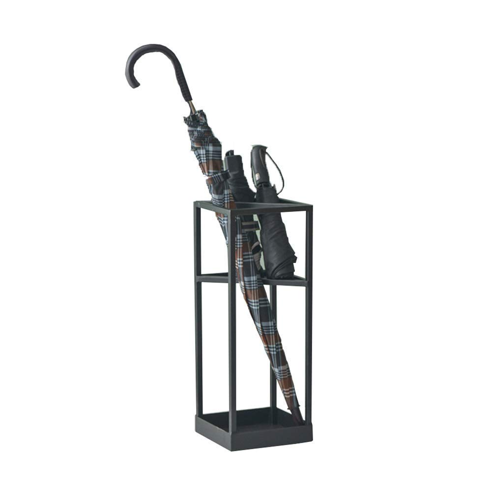 Gardeneea Umbrella Stand, Umbrella Stands,Umbrella Stand Wrought Iron,Creative Umbrella Bucket Can Store Long and Short Umbrellas,Stable and Durable