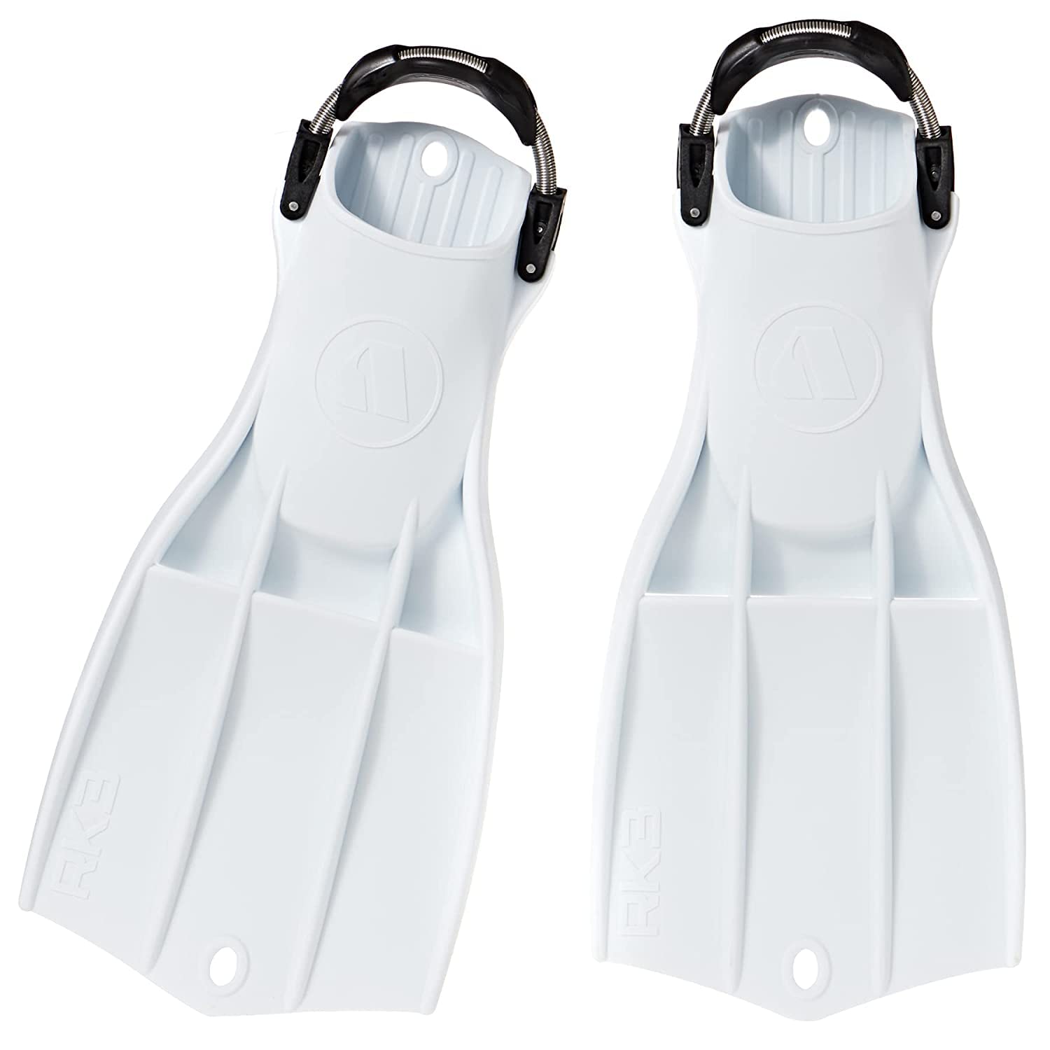 Apeks RK3 Military Rubber Fin with Adjustable Stainless Steel Spring Straps