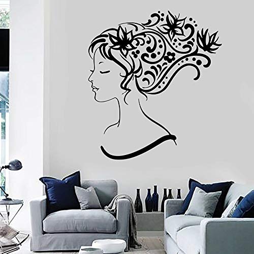 Tianpengyuanshuai Hermosa Chica Pegatina Pared Vinilo