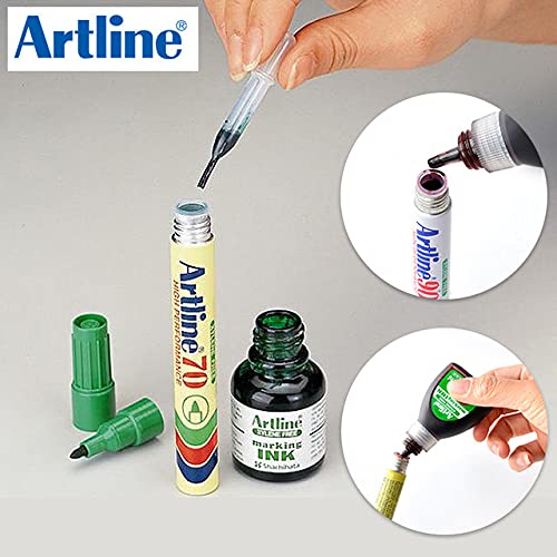 Artline 70, 4 Pennarelli ricaricabili per tutte le...