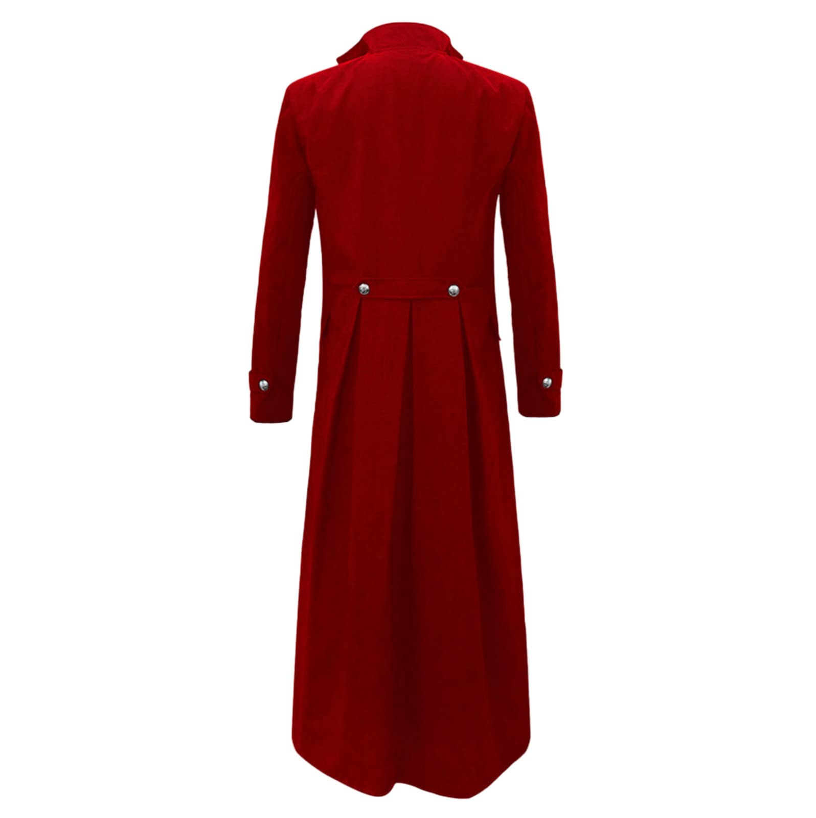 Steampunk Frack cappotto gotico medievale uniforme pirata vichingo cosplay carnevale formale smoking cappotto gotico smoking giacca vittoriana smoking