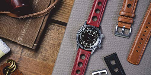 Image of Barton Racing & Rally Horween Leather Straps with Integrated Quick Release Spring Bars - Watch Bands