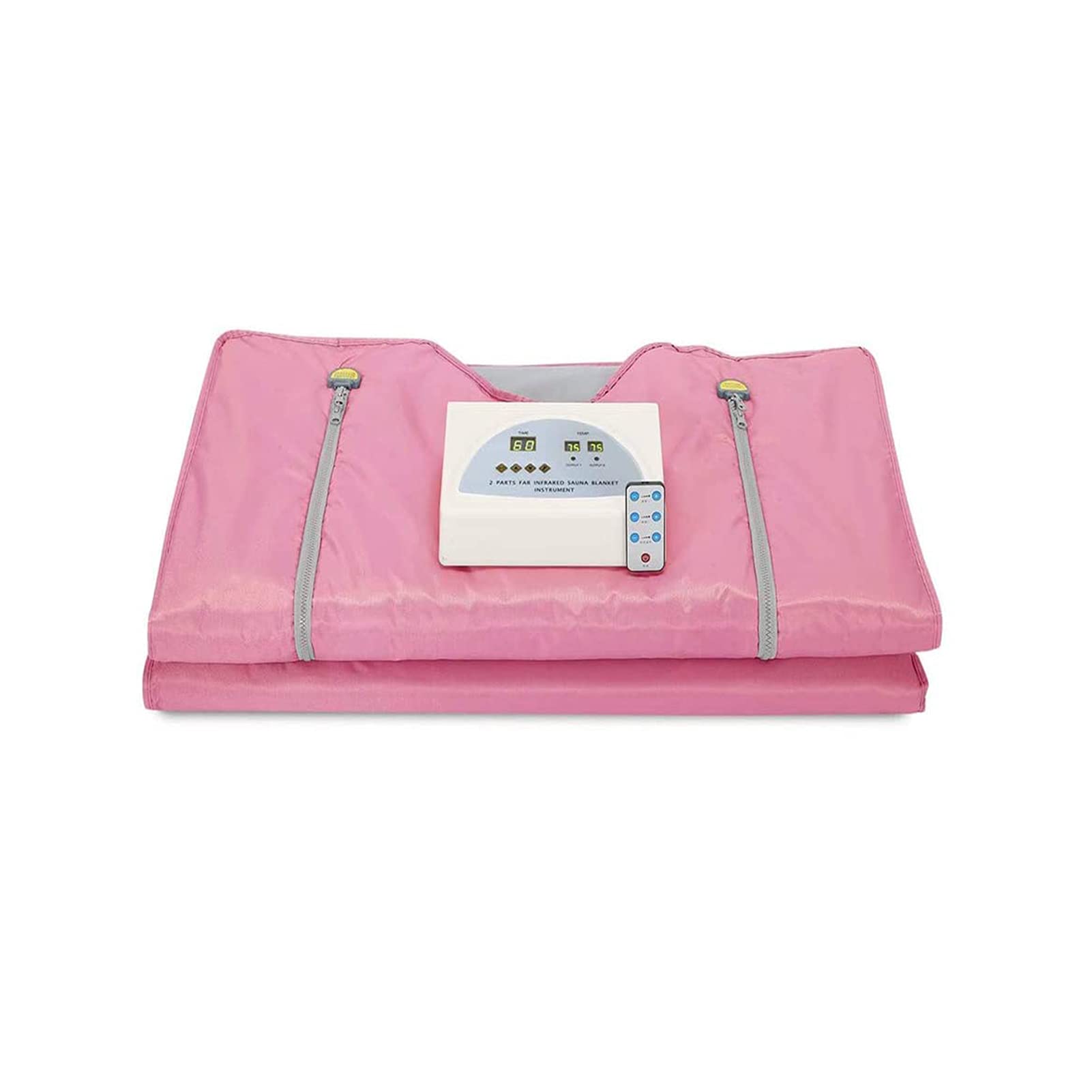 Coperta Sauna Portatile, Coperta Sauna Termica, Coperta Dimagrante Sauna infrarossi lontani Digitale con Telecomando, Macchina Bellezza Anti-invecchiamento Terapia disintossicante Professionale