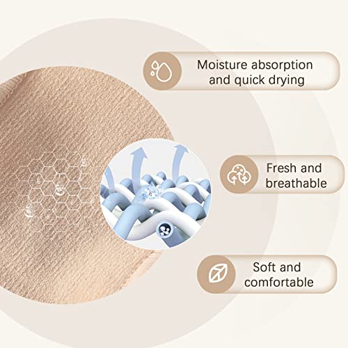 Imucci Professional Girl Ballet Dance Briefs Women - Beige Velvet Cotton Mid Rise Waist Panty Gymnastics Shorts (For Child 8-12 Years) #TOP2