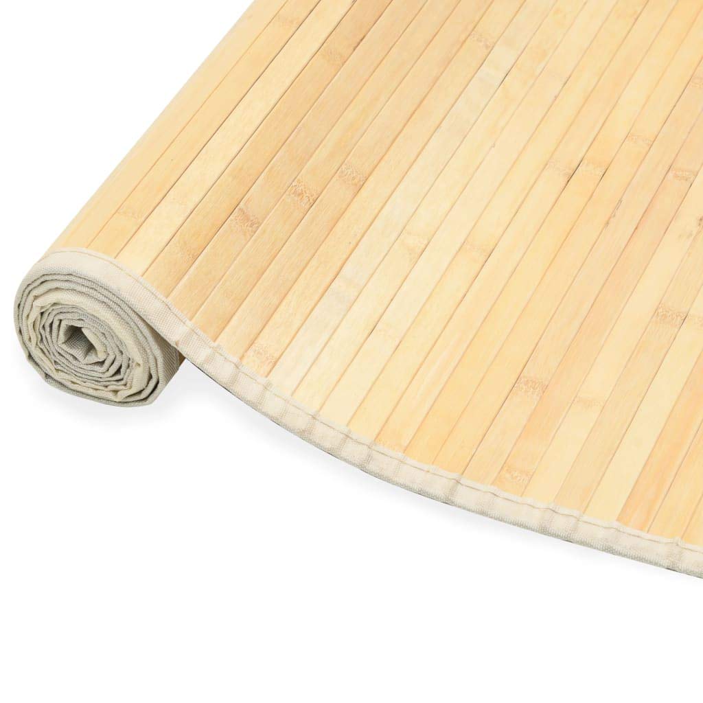 vidaXL Teppich Bambus 80x200 cm Natur