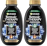 Garnier Botanic Therapy Aktivkohle und Schwarzkümmelöl Haarshampoo 400 ml (Packung mit 2)